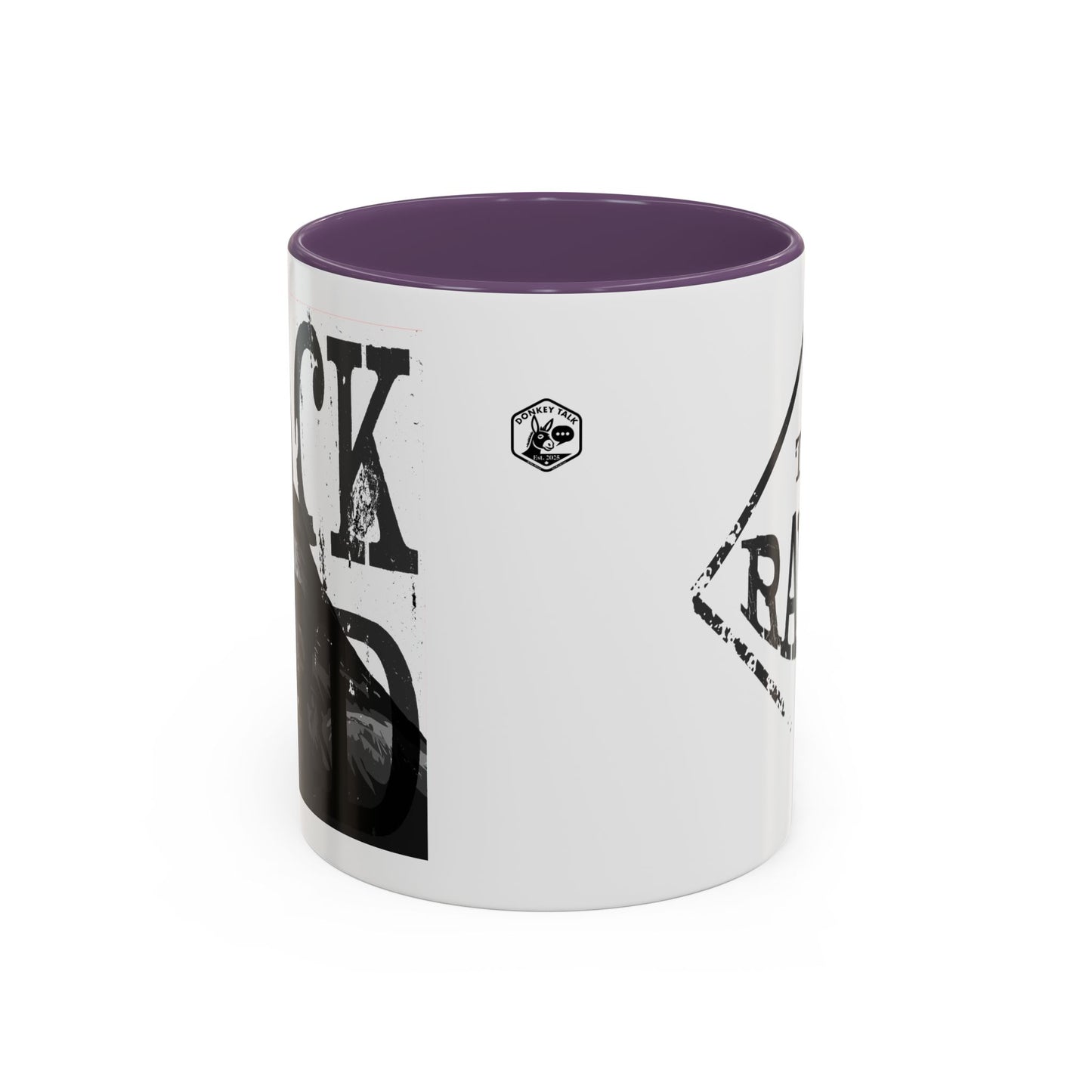 The Raven Accent Coffee Mug — Black-Trim 11/15oz