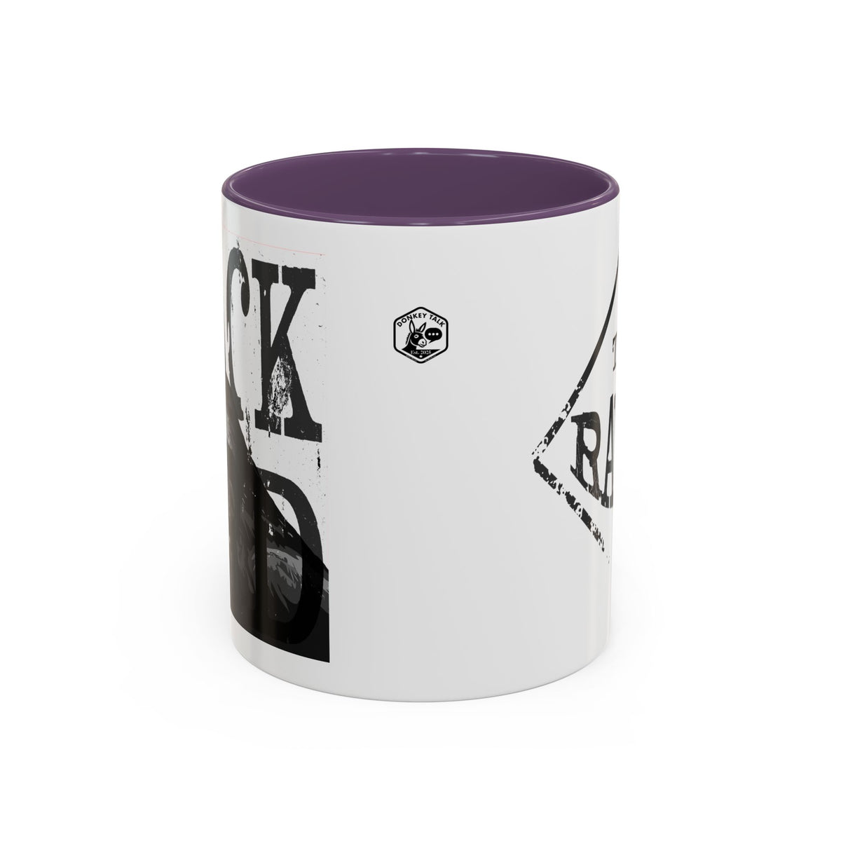 The Raven accent coffee mug – Donkey Talk ceramic mug
