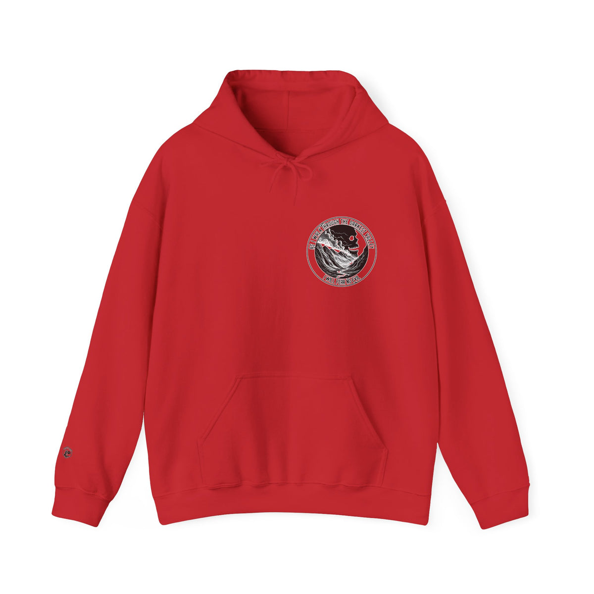 'Valley Of The Shadow' Hooded Sweatshirt - Inspiring Comfort for Adventure Lovers