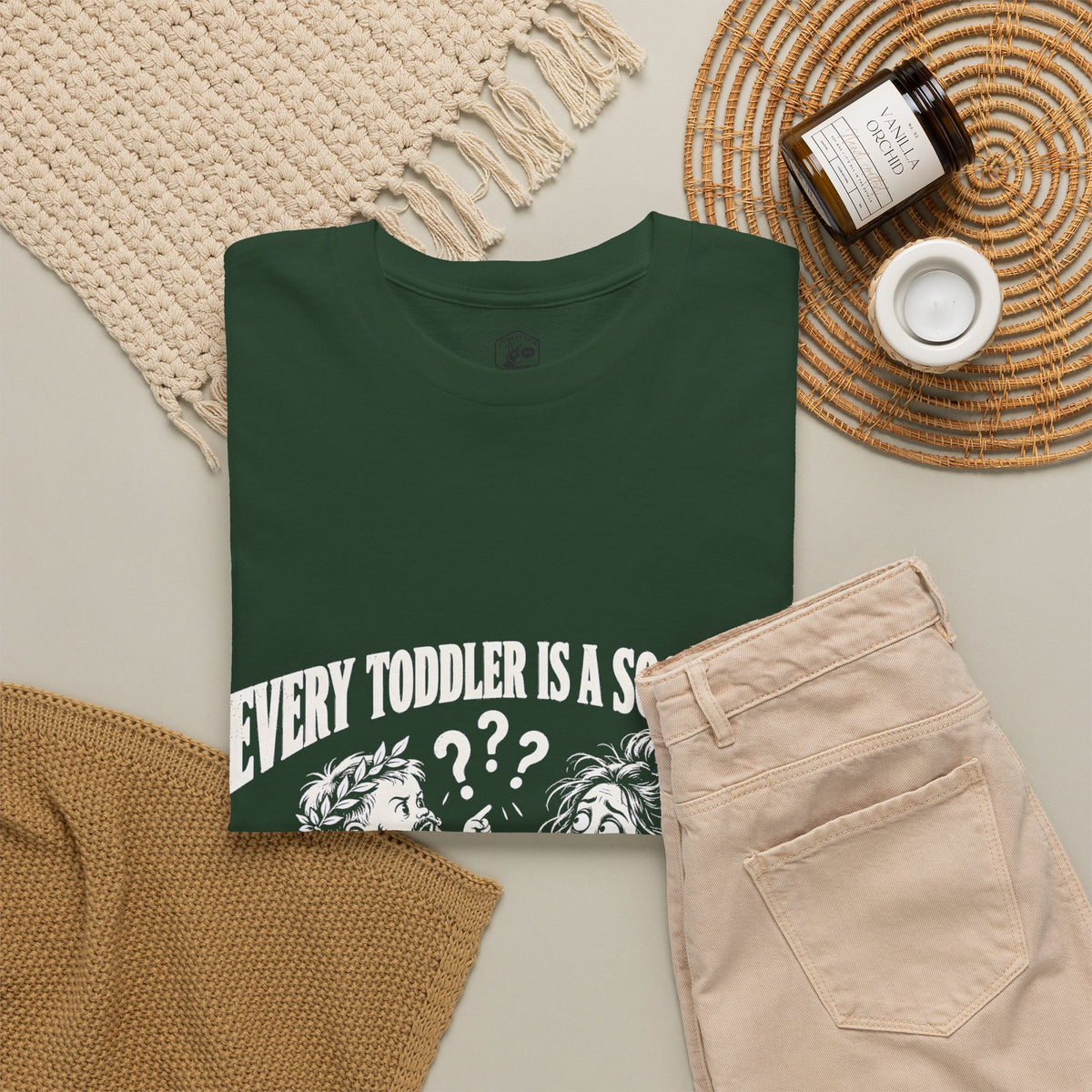 Every Toddler Is a Socrates T-Shirt | Why? Why? Why? Funny Parent Tee