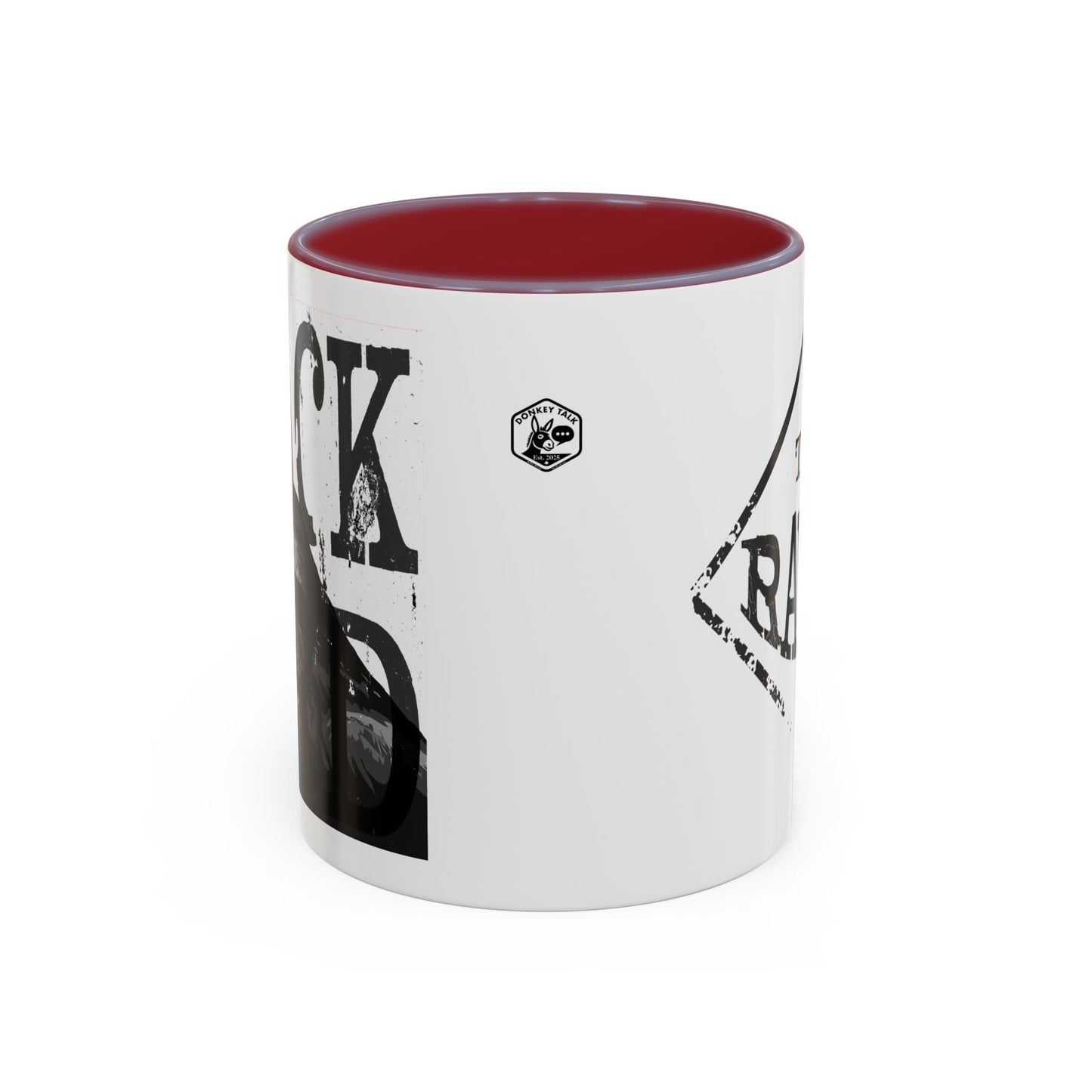 The Raven Accent Coffee Mug — Black-Trim 11/15oz