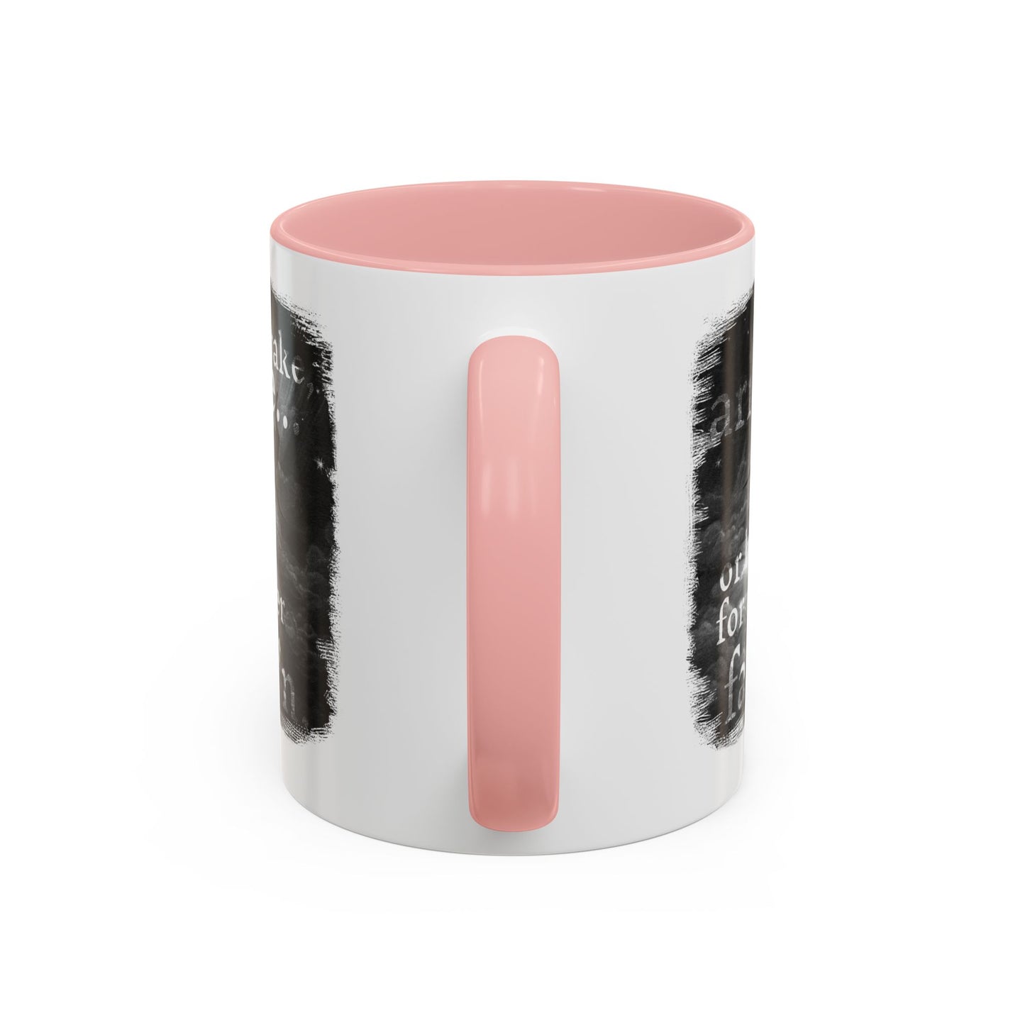 Inspirational Gothic Coffee Mug — "Awake Arise or Be Forever Fall'n" Accent Mug (11/15oz)