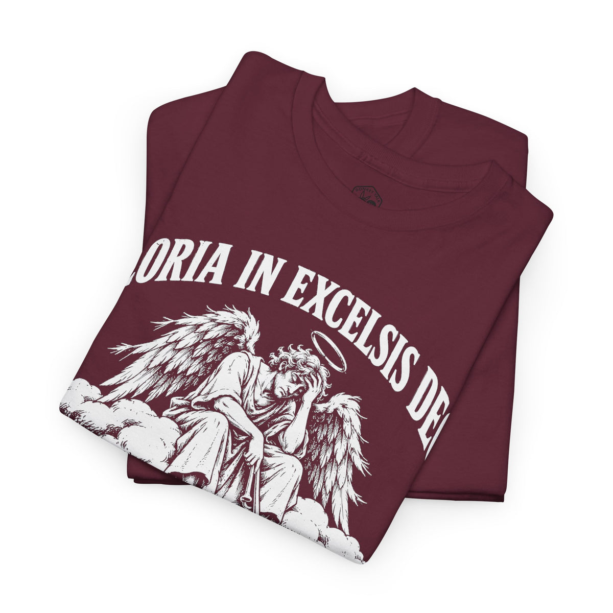 Gloria Peace on Earth Please T-shirt – Donkey Talk graphic tee