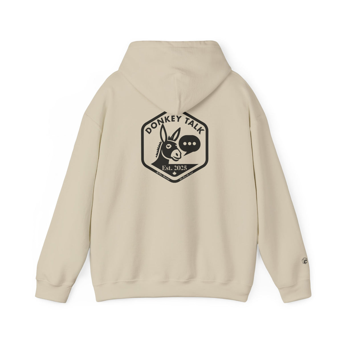 Unisex Donkey Talk Hoodie – Cozy Heavy Blend Sweatshirt for Animal Lovers
