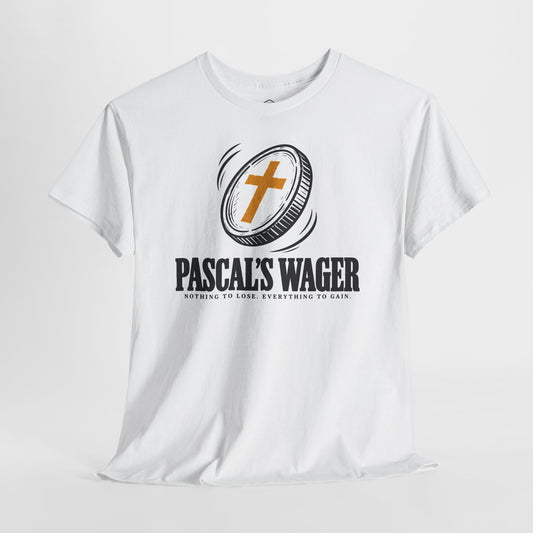 Pascal's Wager Nothing to Lose T-shirt – Donkey Talk graphic tee