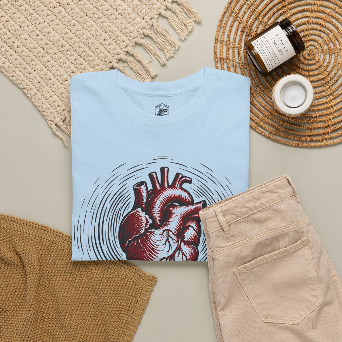 Restless Heart Augustine T-shirt – Donkey Talk graphic tee