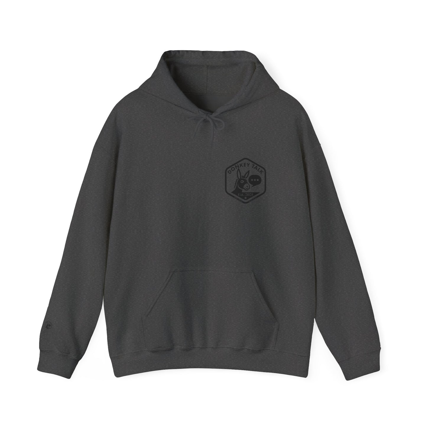 Unisex Donkey Talk Hoodie – Cozy Heavy Blend Sweatshirt for Animal Lovers