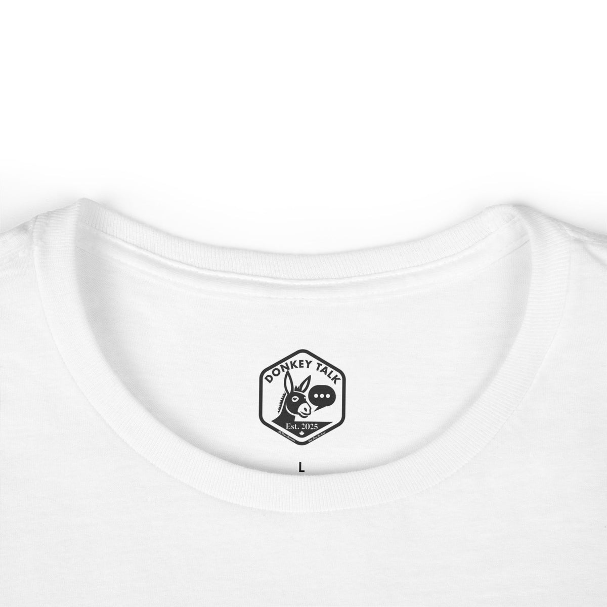 Shopping Girl Fun Graphic Tee | Women's Softstyle Fitted T-Shirt
