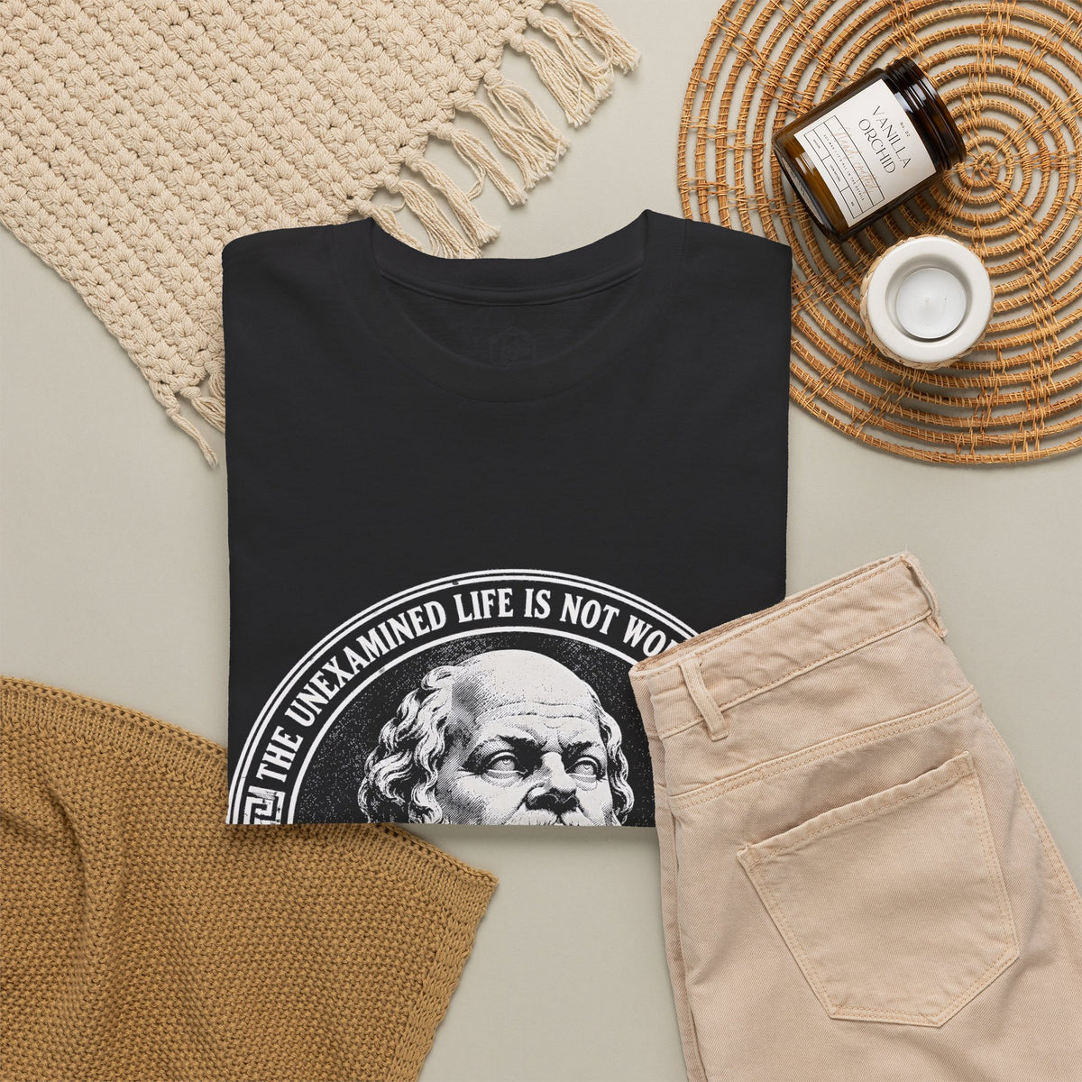 The Unexamined Life Is Not Worth Living T-Shirt | Socrates Philosophy Tee