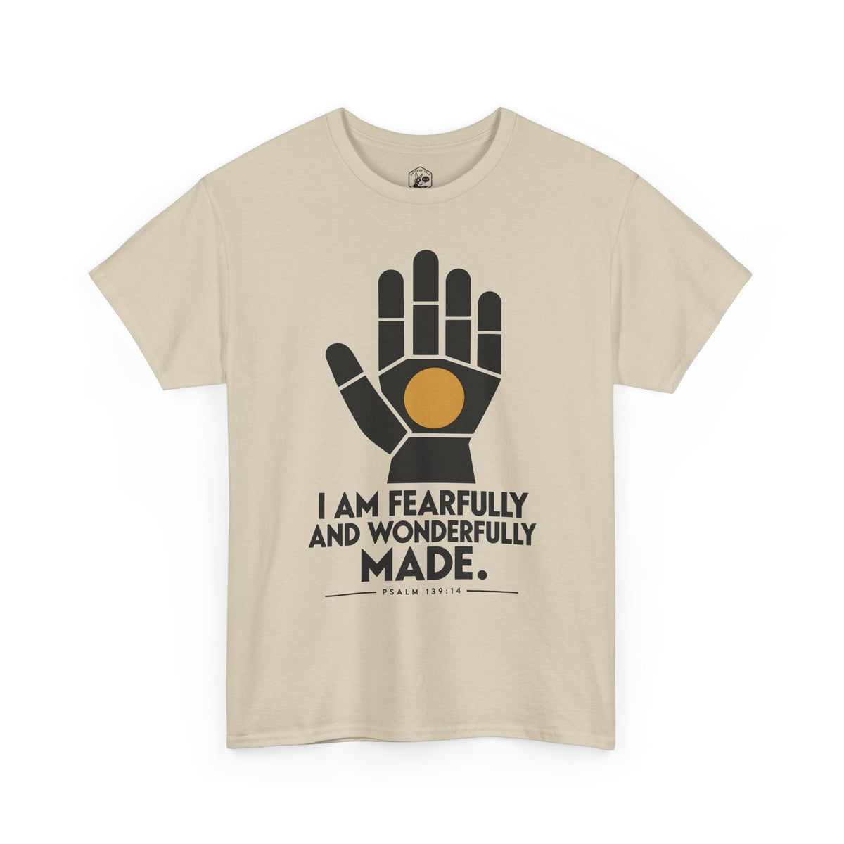 Psalm Hand Bauhaus T-shirt – Donkey Talk graphic tee
