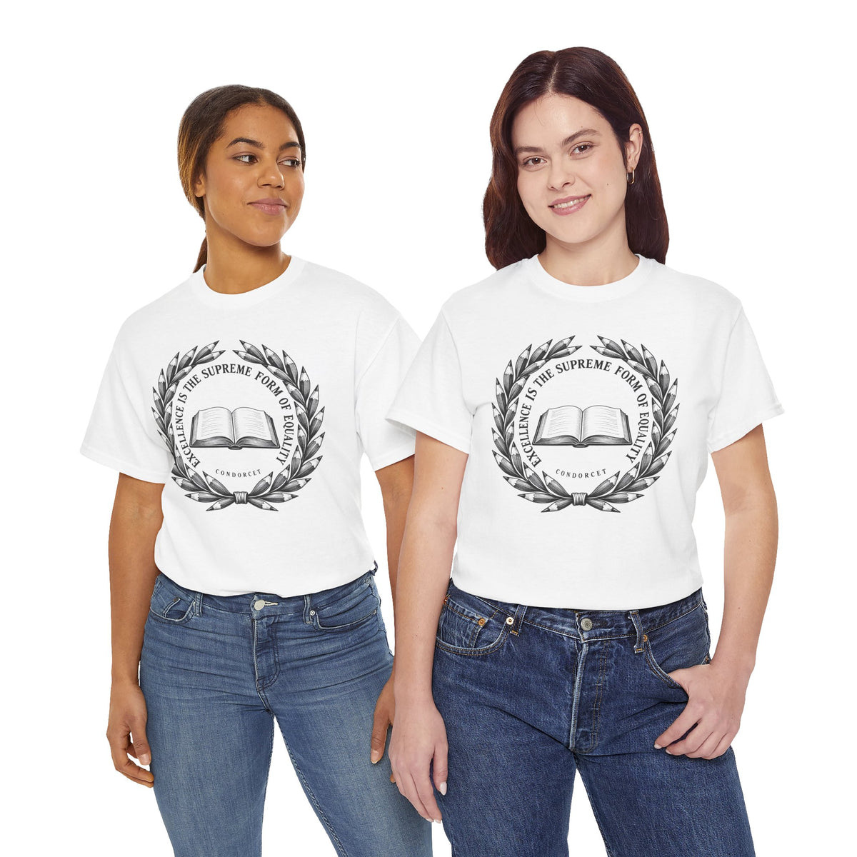 Excellence Is the Supreme Form of Equality T-shirt – Donkey Talk graphic tee