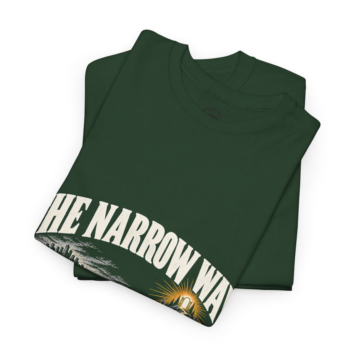 The Narrow Way T-Shirt | Matthew 7:14 Christian Graphic Tee
