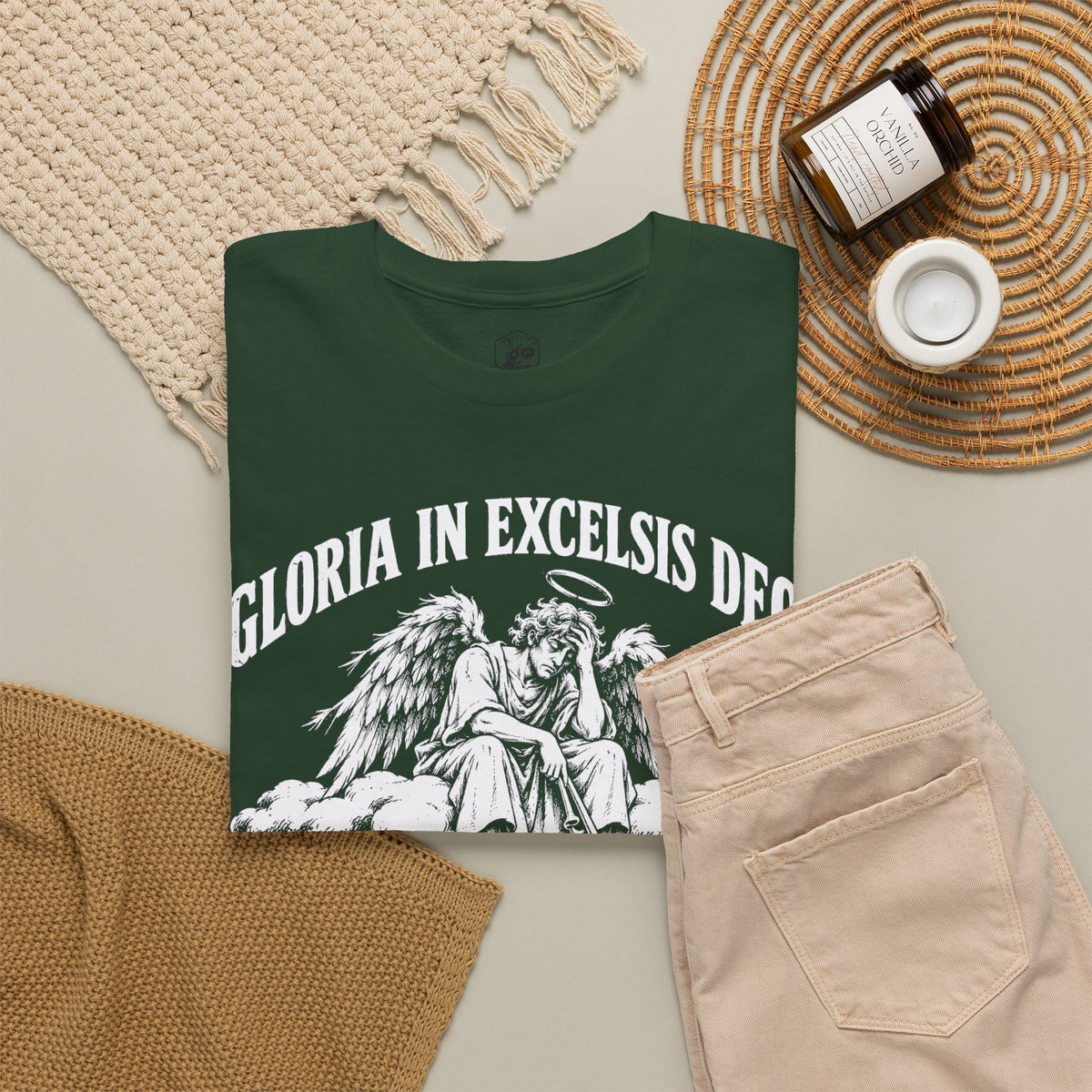 Gloria Peace on Earth Please T-shirt – Donkey Talk graphic tee