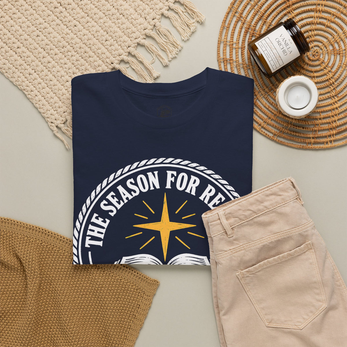The Season for Reason Christmas T-shirt – Donkey Talk graphic tee