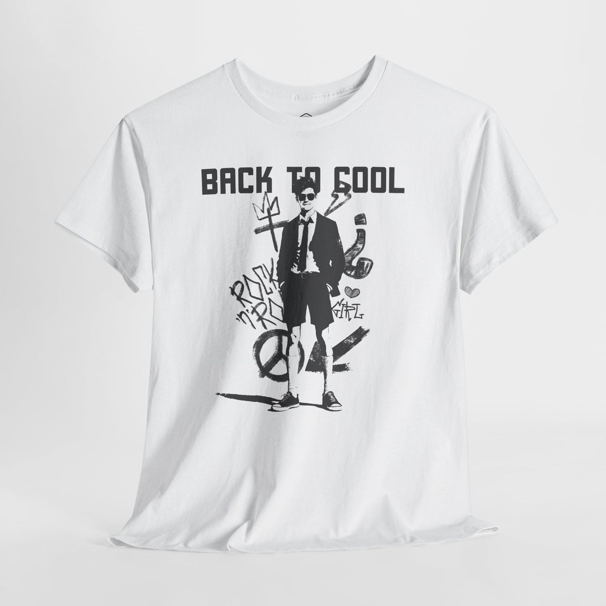 Back to Cool Retro Street Art T-Shirt | Unisex Graphic Tee