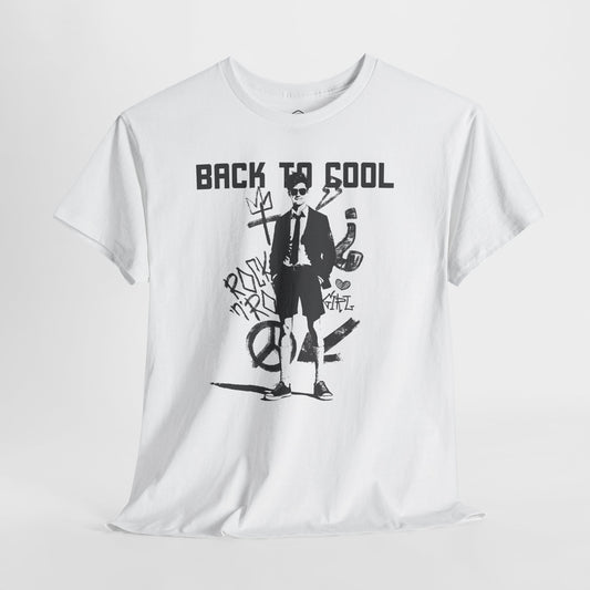 Back to Cool Retro Street Art T-Shirt | Unisex Graphic Tee