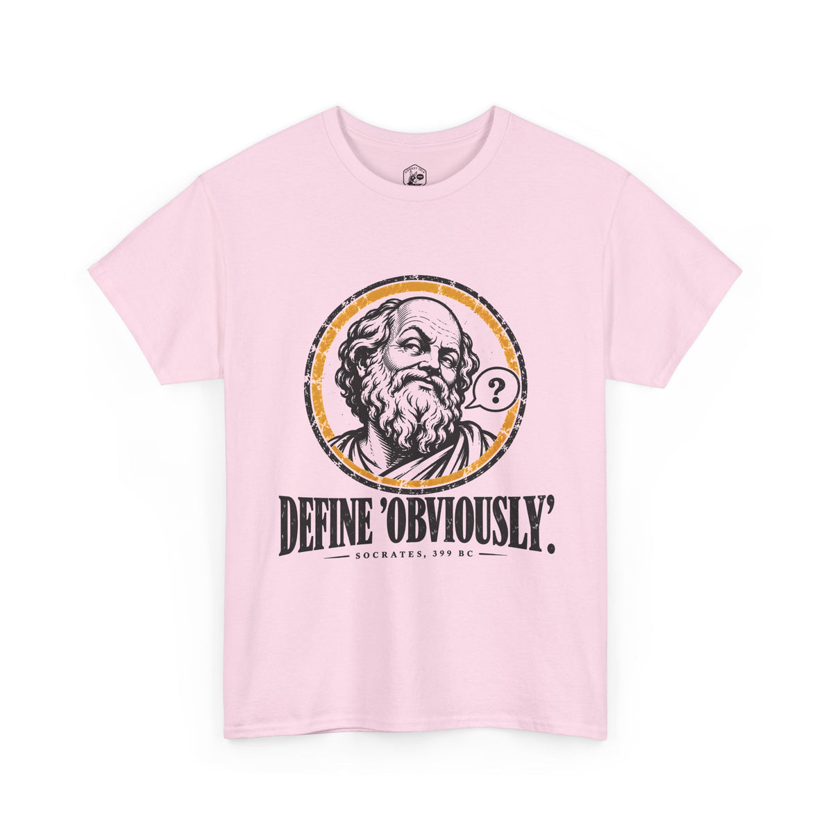 Define Obviously Socrates T-Shirt | Funny Philosophy Tee