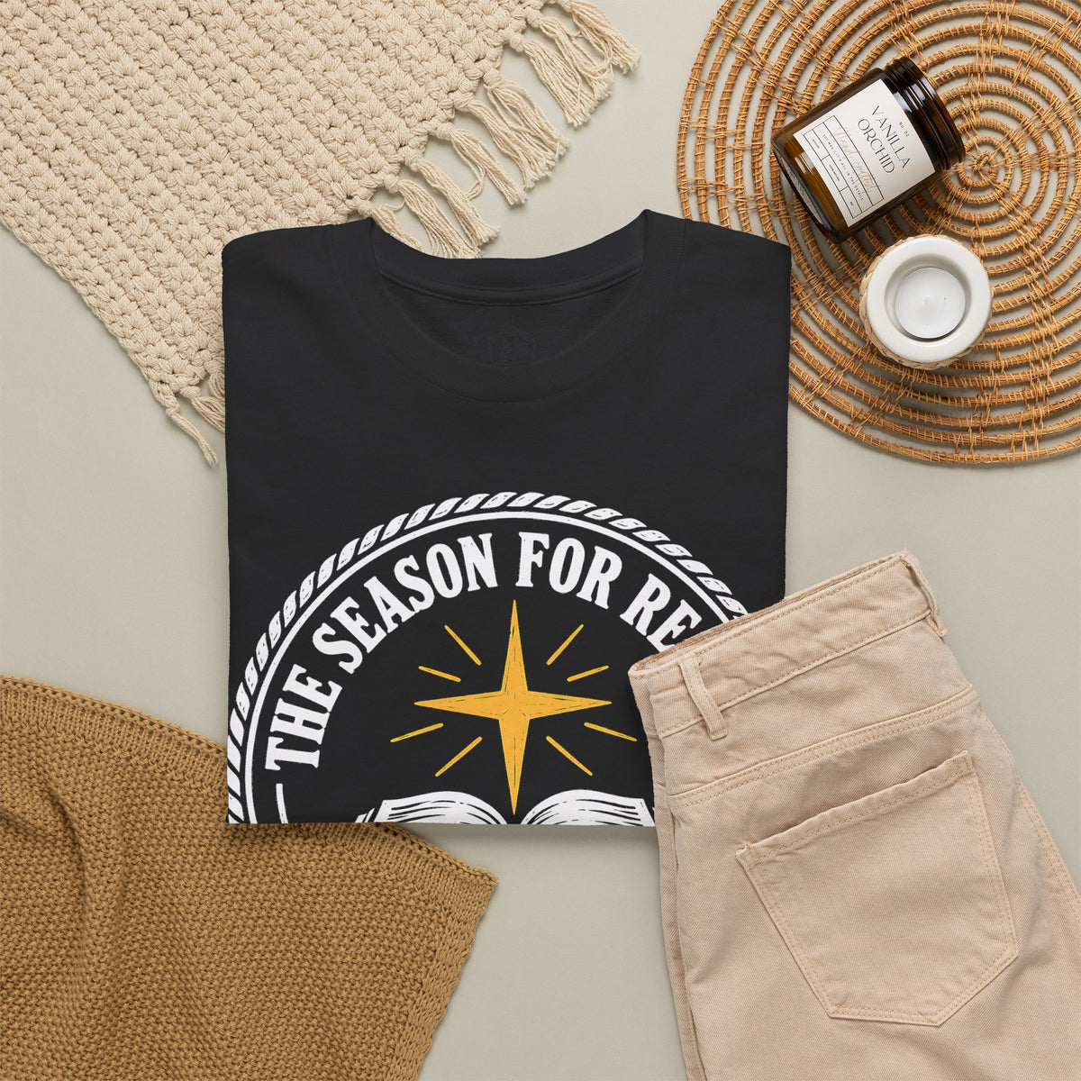 The Season for Reason Christmas T-shirt – Donkey Talk graphic tee