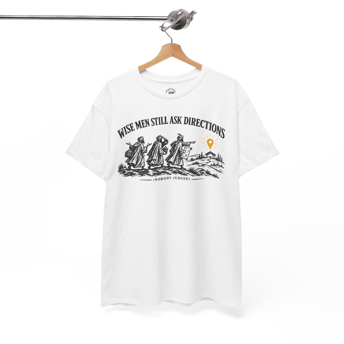 Wise Men Still Ask Directions T-shirt – Donkey Talk graphic tee