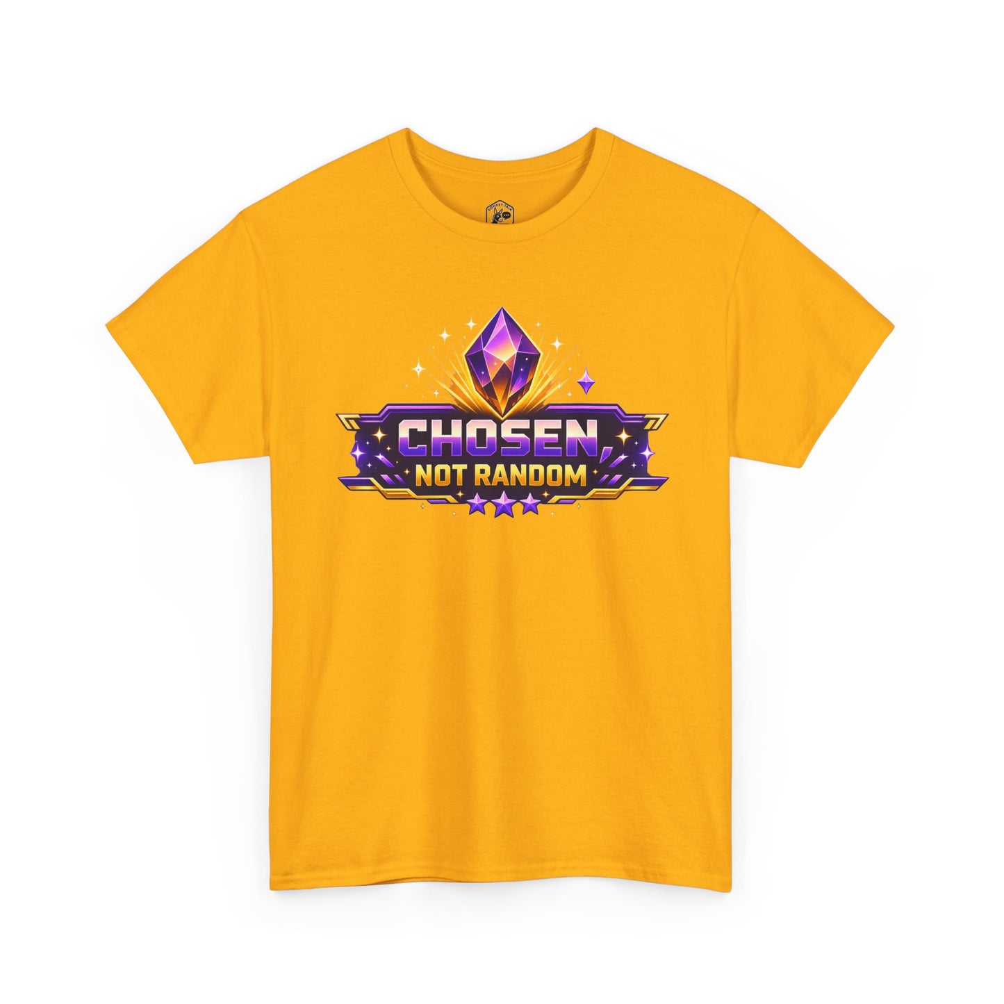 Chosen Not Random T-Shirt — Inspirational Gamer/Christian Graphic Tee