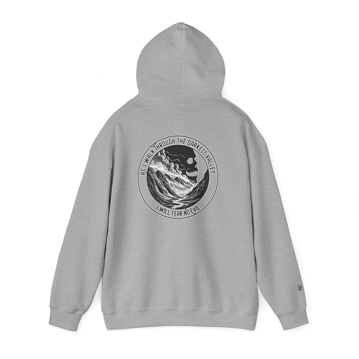 'Valley Of The Shadow' Hooded Sweatshirt - Inspiring Comfort for Adventure Lovers