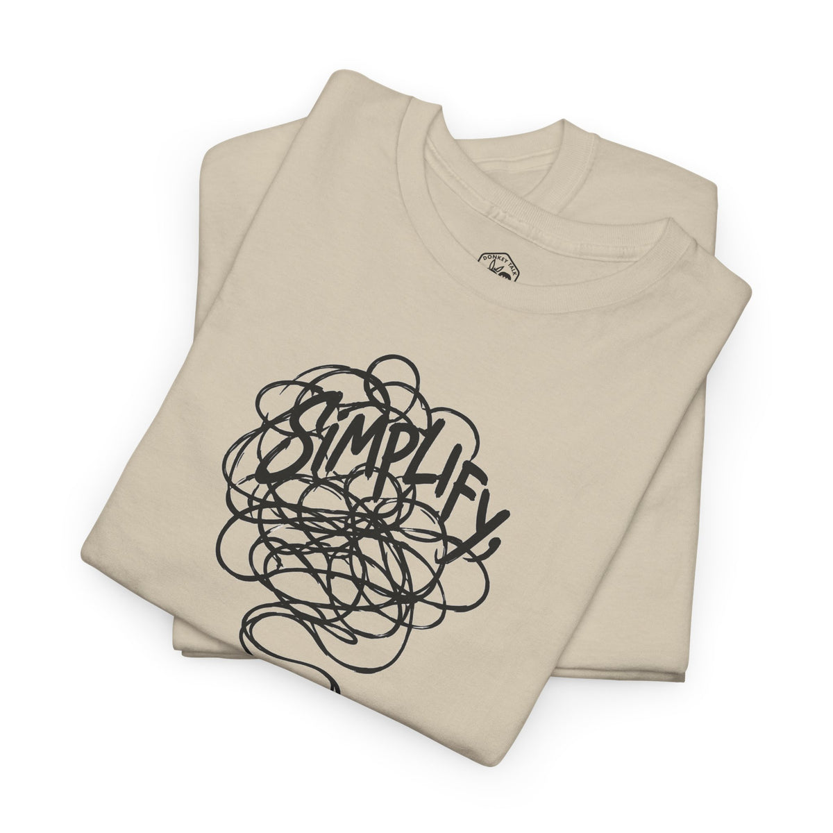 Simplify, Simplify Thoreau T-shirt – Donkey Talk graphic tee