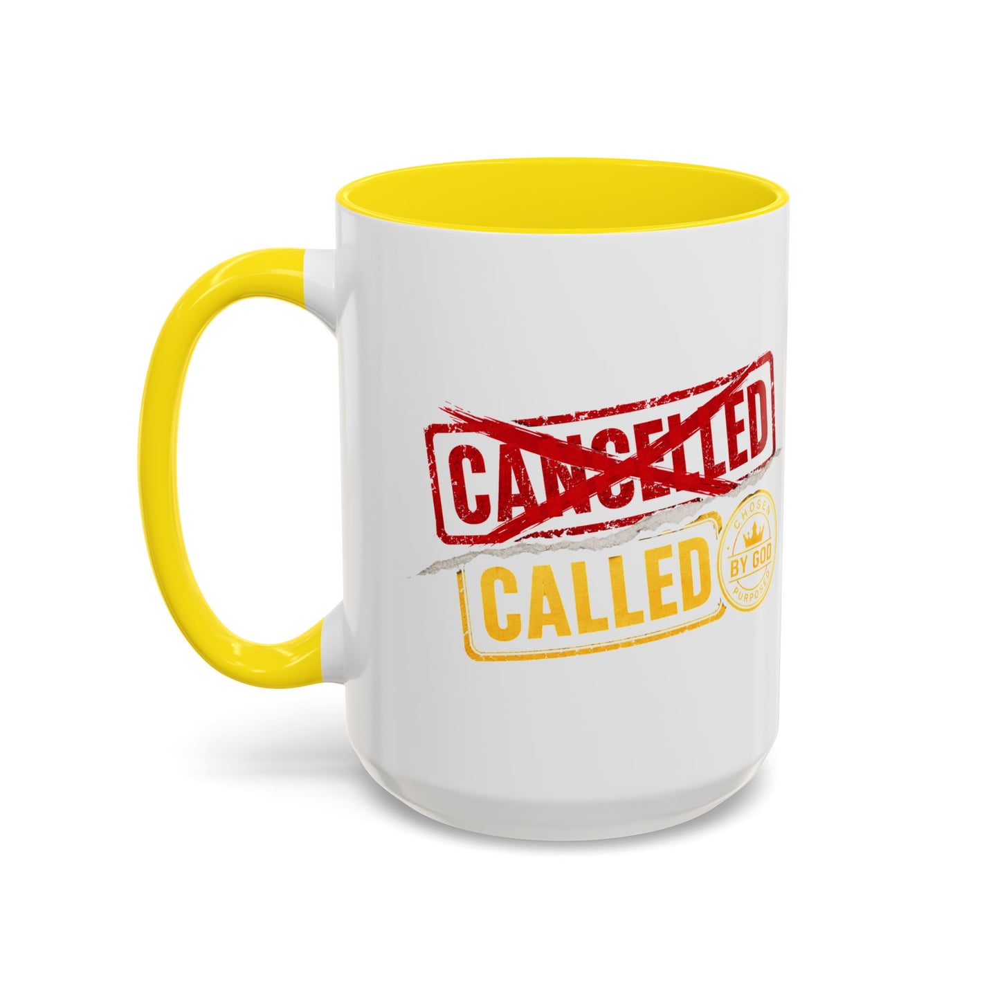 Called Not Cancelled Coffee Mug — Inspirational Christian Accent Mug