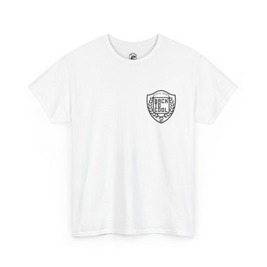 Back To Cool Blason Graphic Tee | Unisex Heavy Cotton T-Shirt