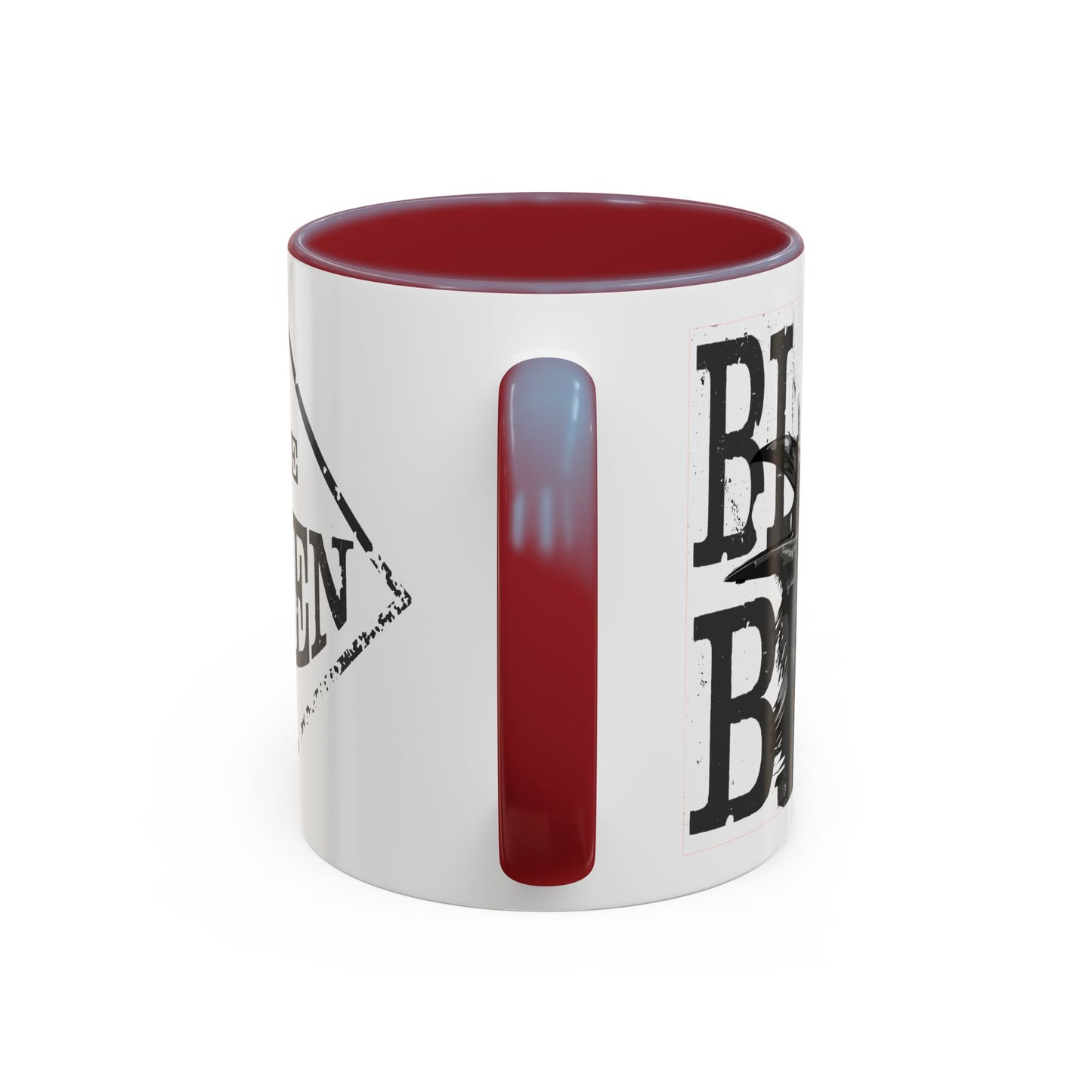 The Raven Accent Coffee Mug — Black-Trim 11/15oz