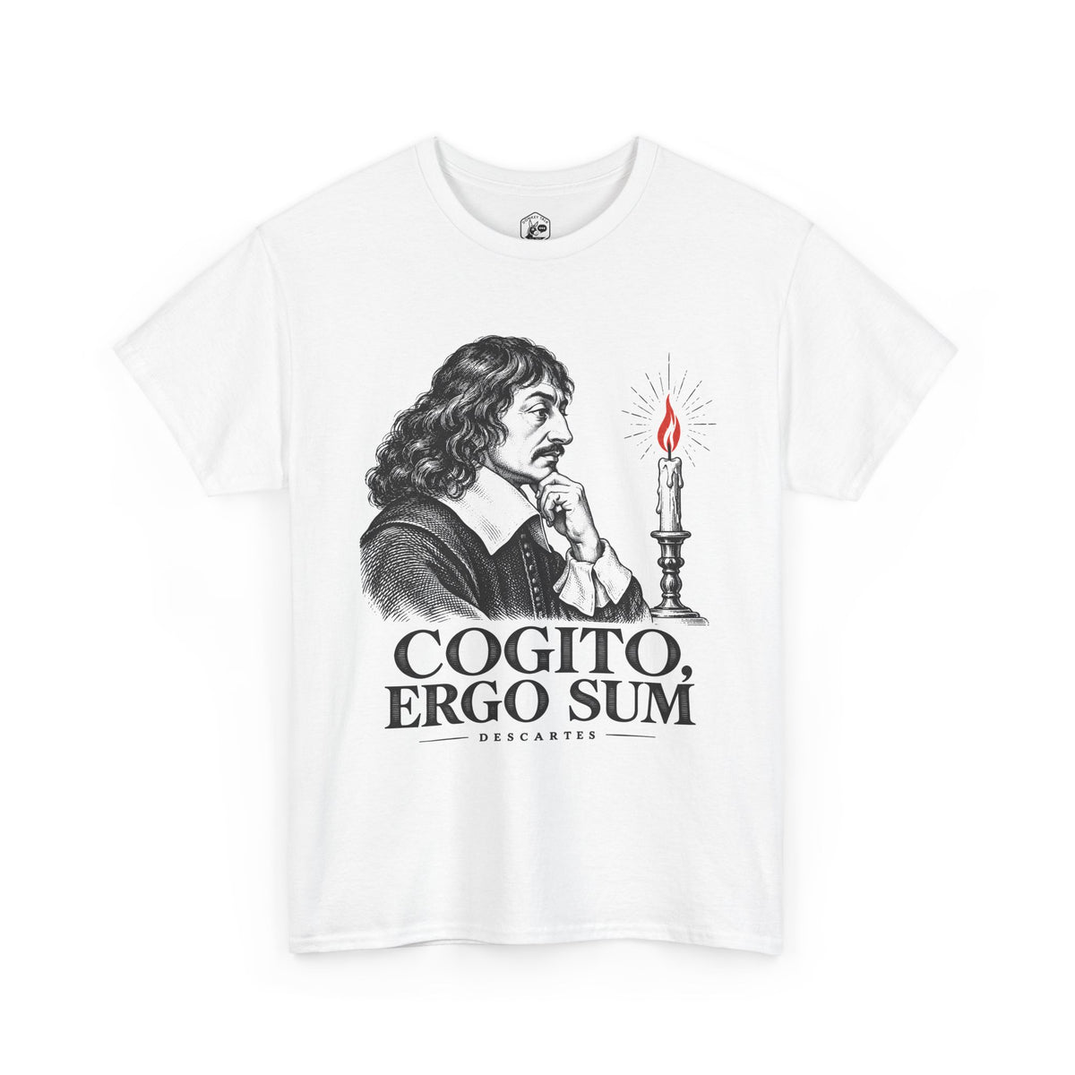 Cogito, Ergo Sum T-Shirt | Descartes I Think Therefore I Am Philosophy Tee