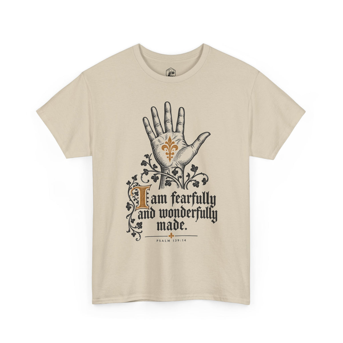 Psalm Hand Bestiary T-shirt – Donkey Talk graphic tee