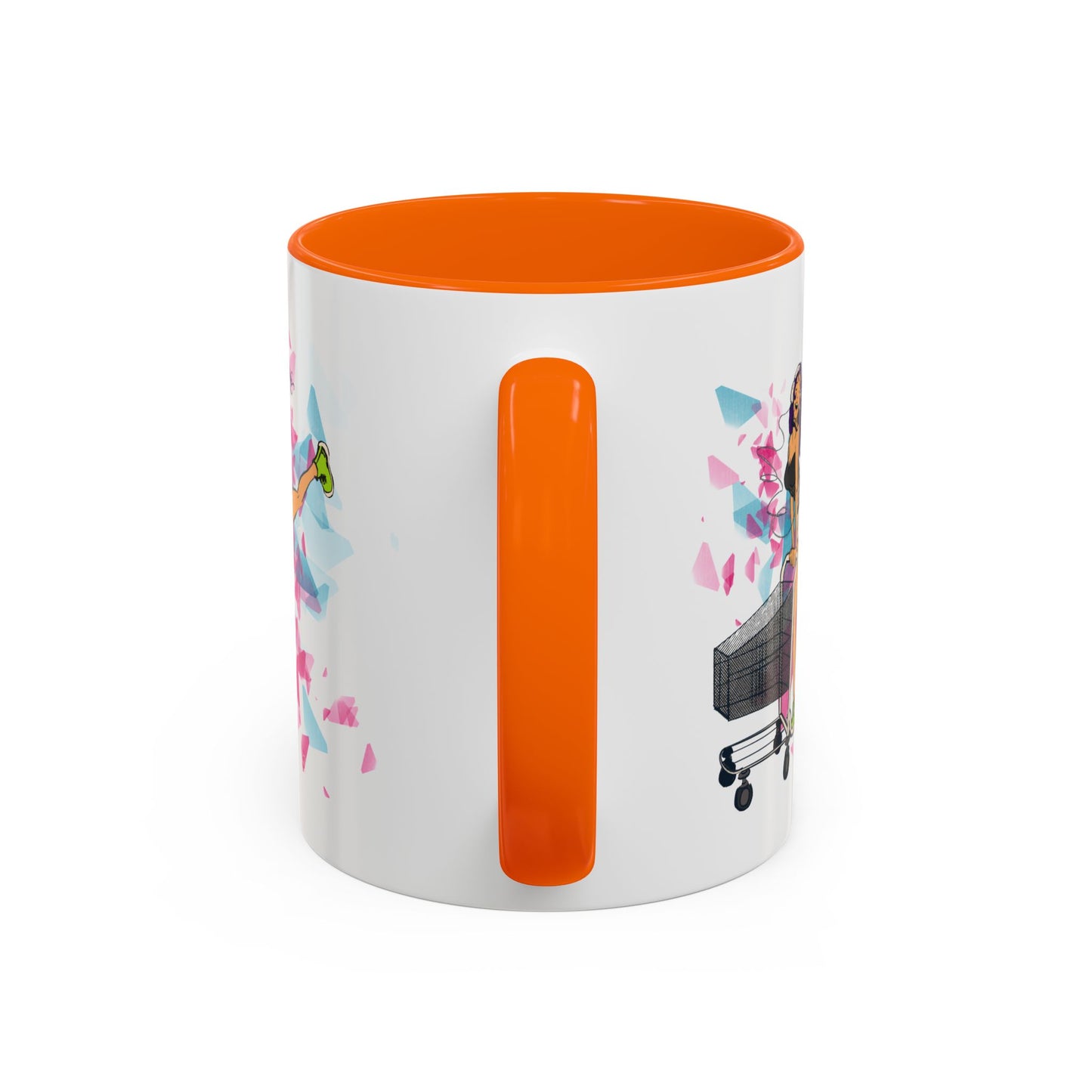 Playful Accent Coffee Mug for Fashion Lovers