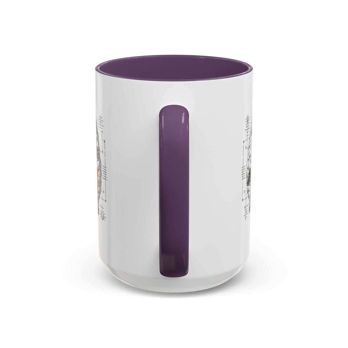 Taza de café con acento: "Aprende a pensar, no qué pensar", taza con frase inspiradora