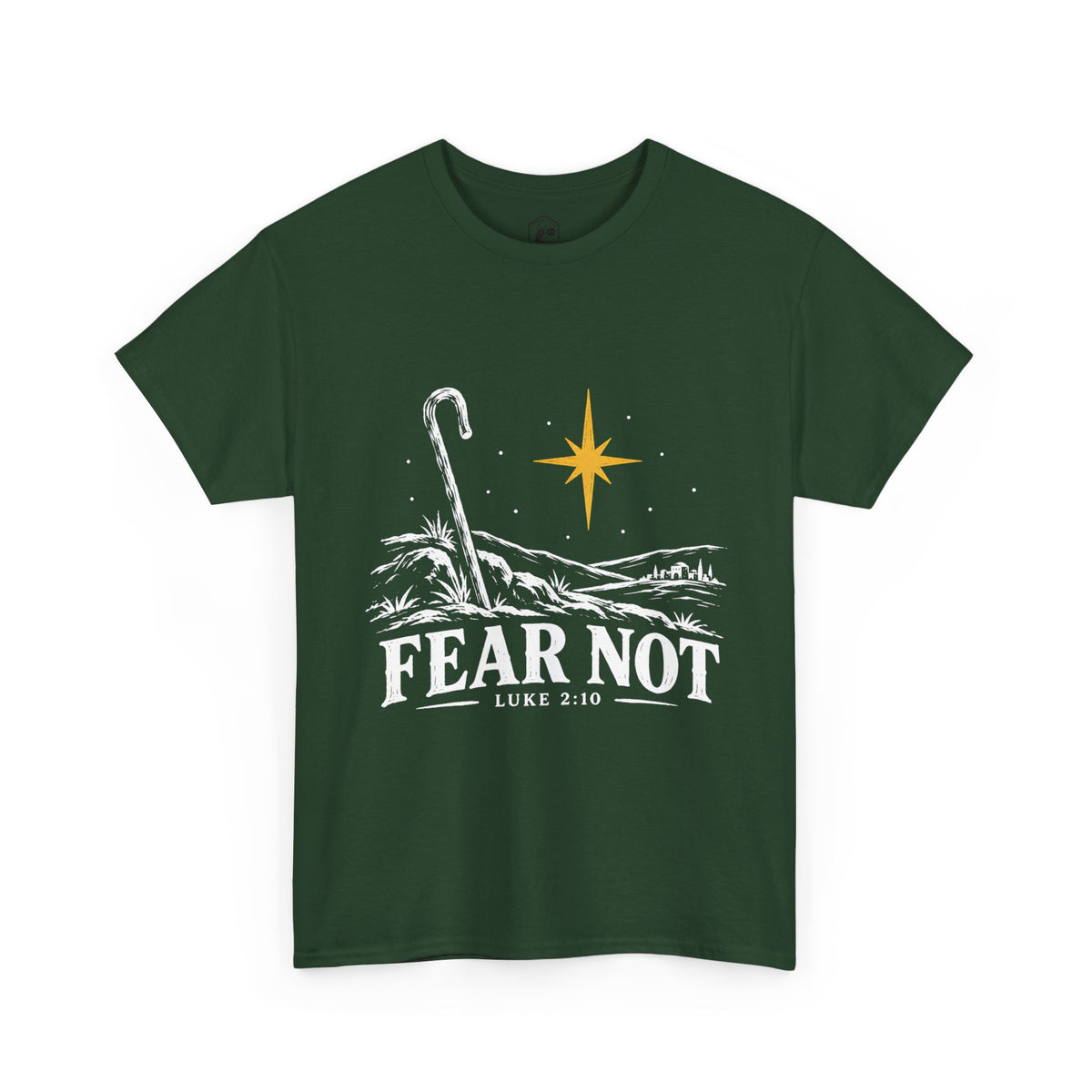 Fear Not T-Shirt | Luke 2:10 Christmas Christian Graphic Tee