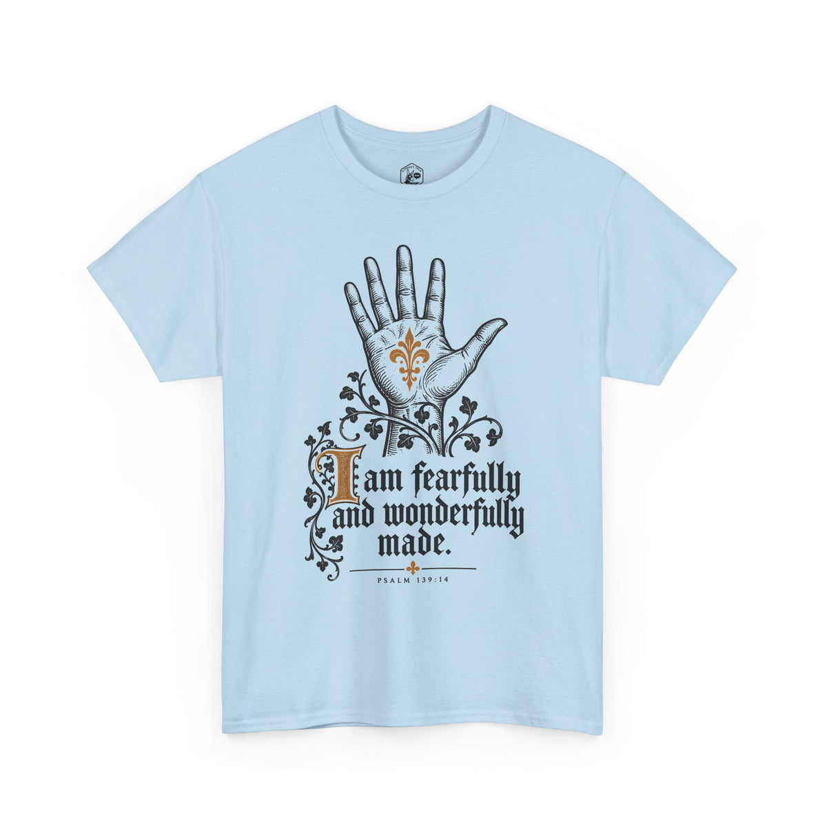 Psalm Hand Bestiary T-shirt – Donkey Talk graphic tee