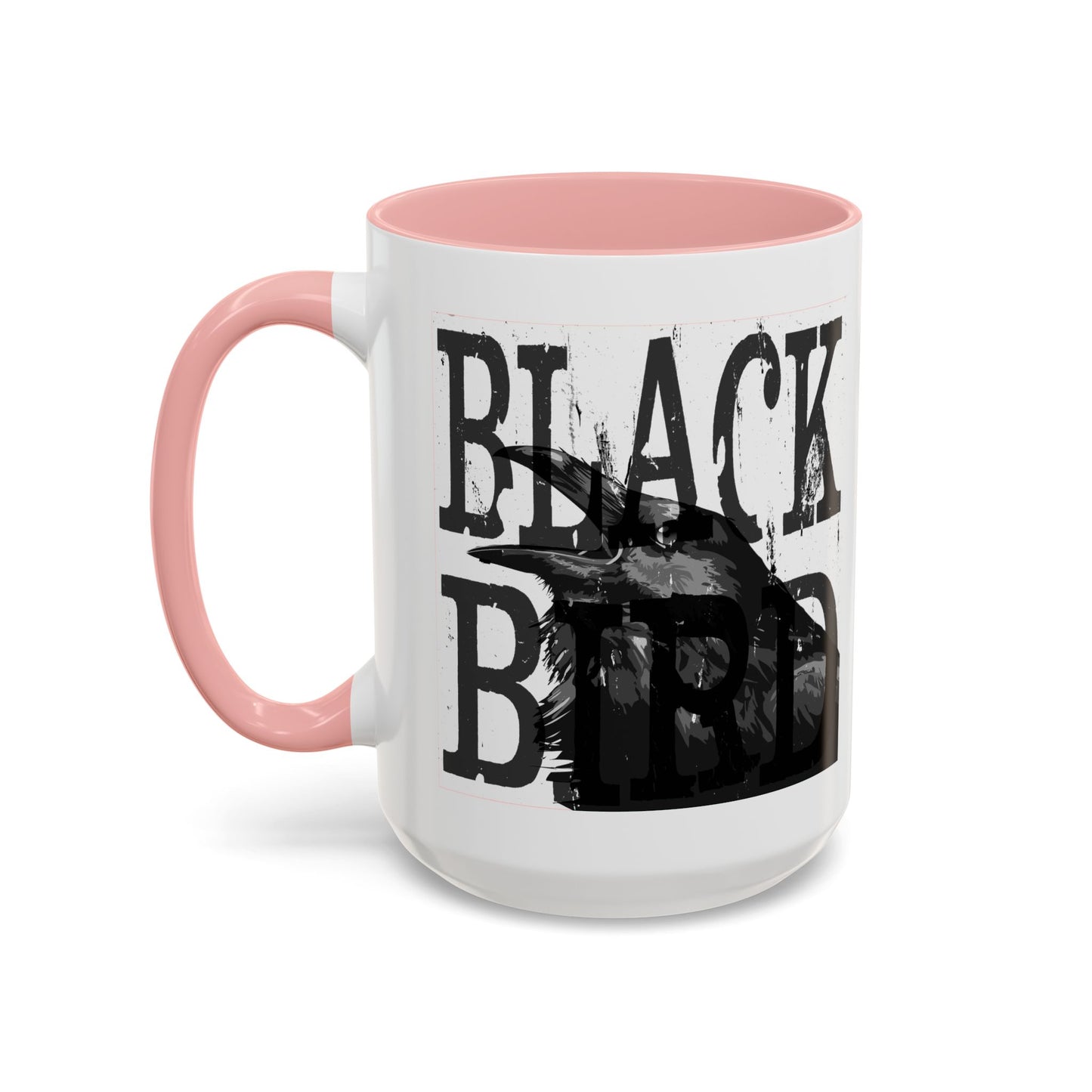 The Raven Accent Coffee Mug — Black-Trim 11/15oz