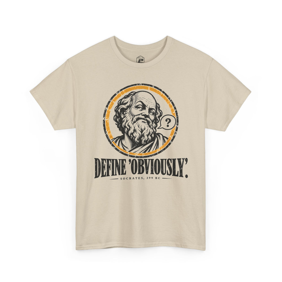 Define Obviously Socrates T-shirt – Donkey Talk graphic tee