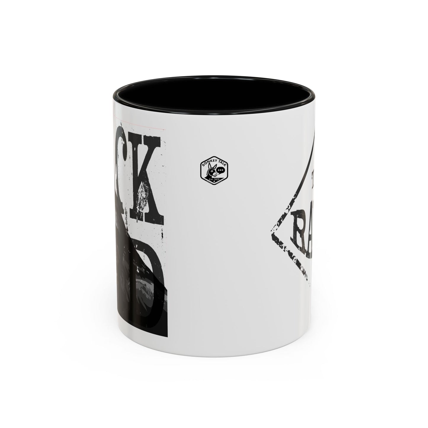 The Raven Accent Coffee Mug — Black-Trim 11/15oz