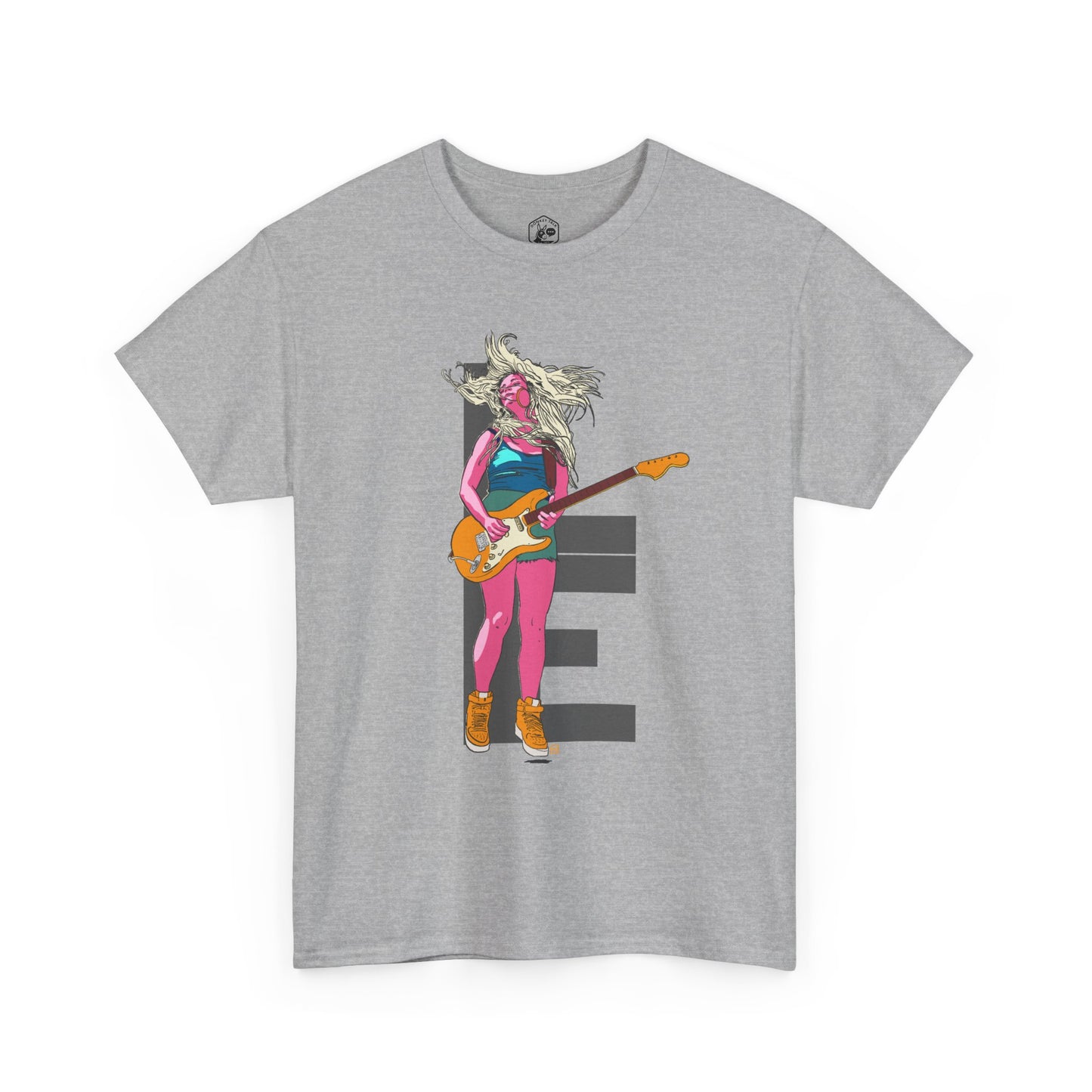 Classic Heavy Cotton Unisex T-Shirt | Everyday Crew Neck Tee