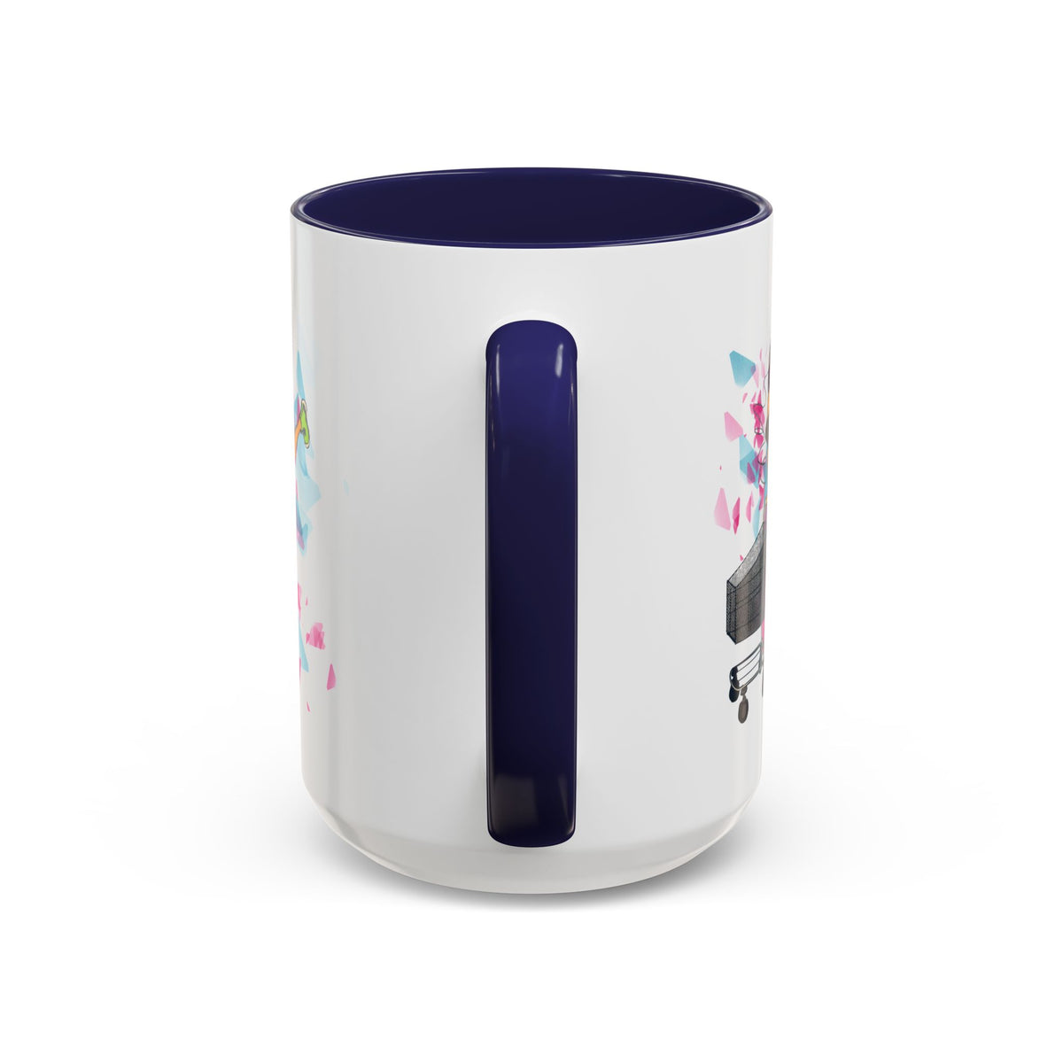 Playful Accent Coffee Mug for Fashion Lovers