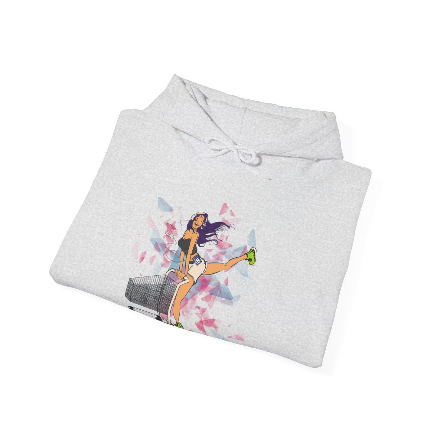 Playful Graphic Hoodie for Everyday Fun, Unisex Hooded Sweatshirt, Casual Wear, Gift for Her, Cozy Comfort