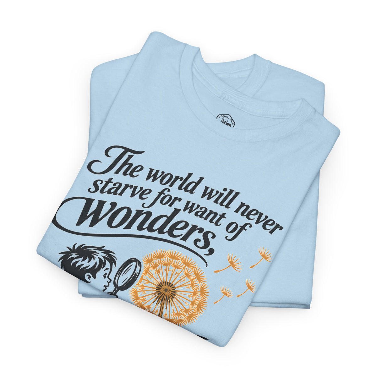 Chesterton Wonder Dandelion T-shirt – Donkey Talk graphic tee
