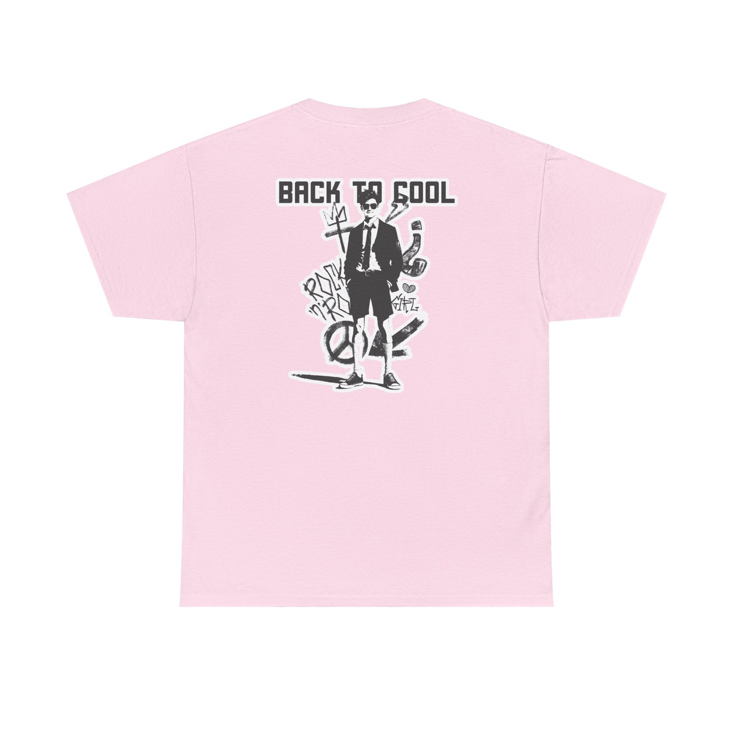 Back To Cool Blason Graphic Tee | Unisex Heavy Cotton T-Shirt