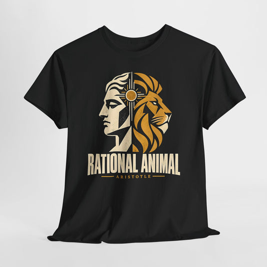 Rational Animal Aristotle T-shirt – Donkey Talk graphic tee