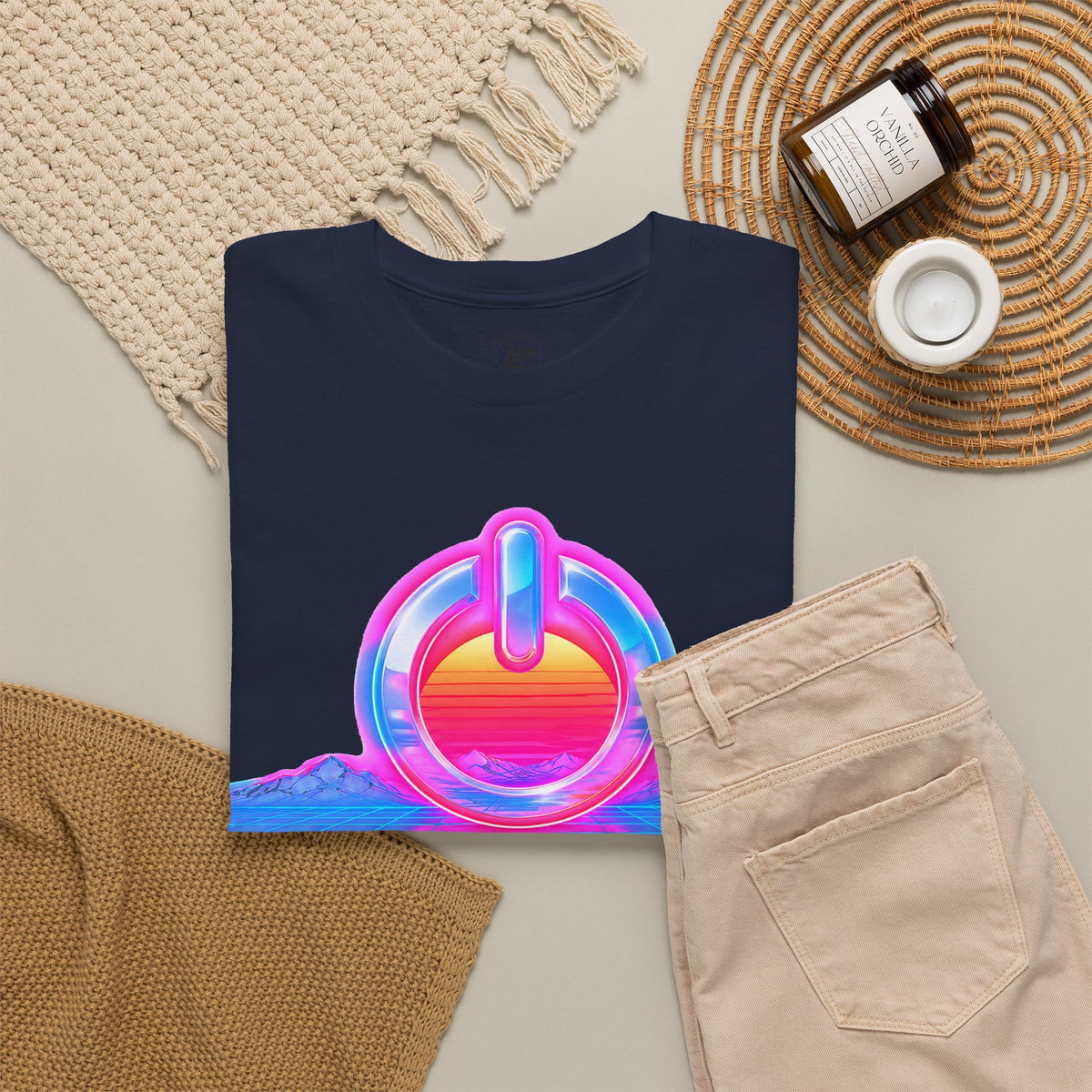 Nothing New Under the Sun Synthwave T-shirt – Donkey Talk graphic tee
