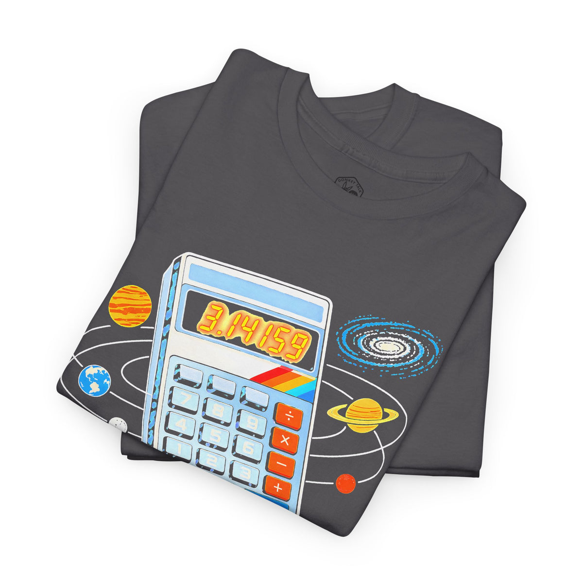 Galileo Book of Nature Calculator T-shirt – Donkey Talk graphic tee