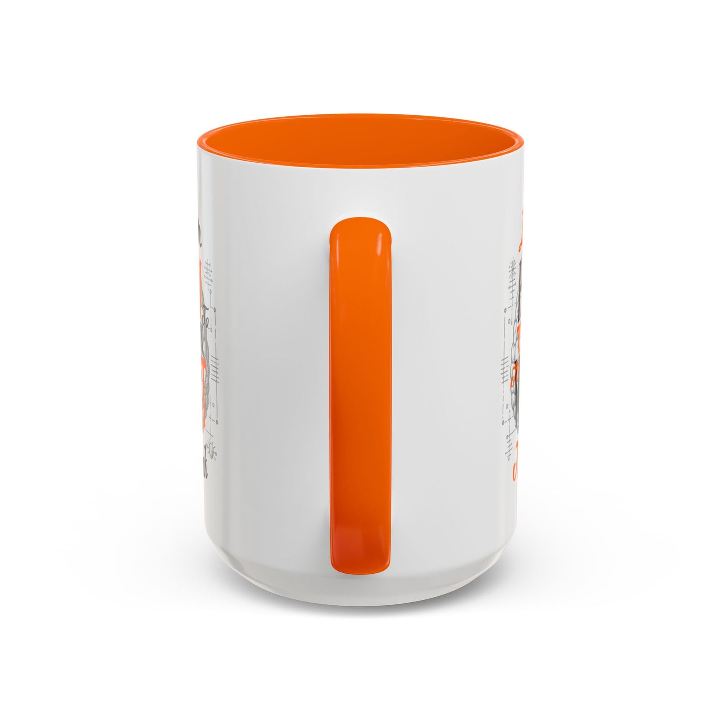 Accent Coffee Mug - "Learn How to Think, Not What to Think" Inspirational Quote Mug
