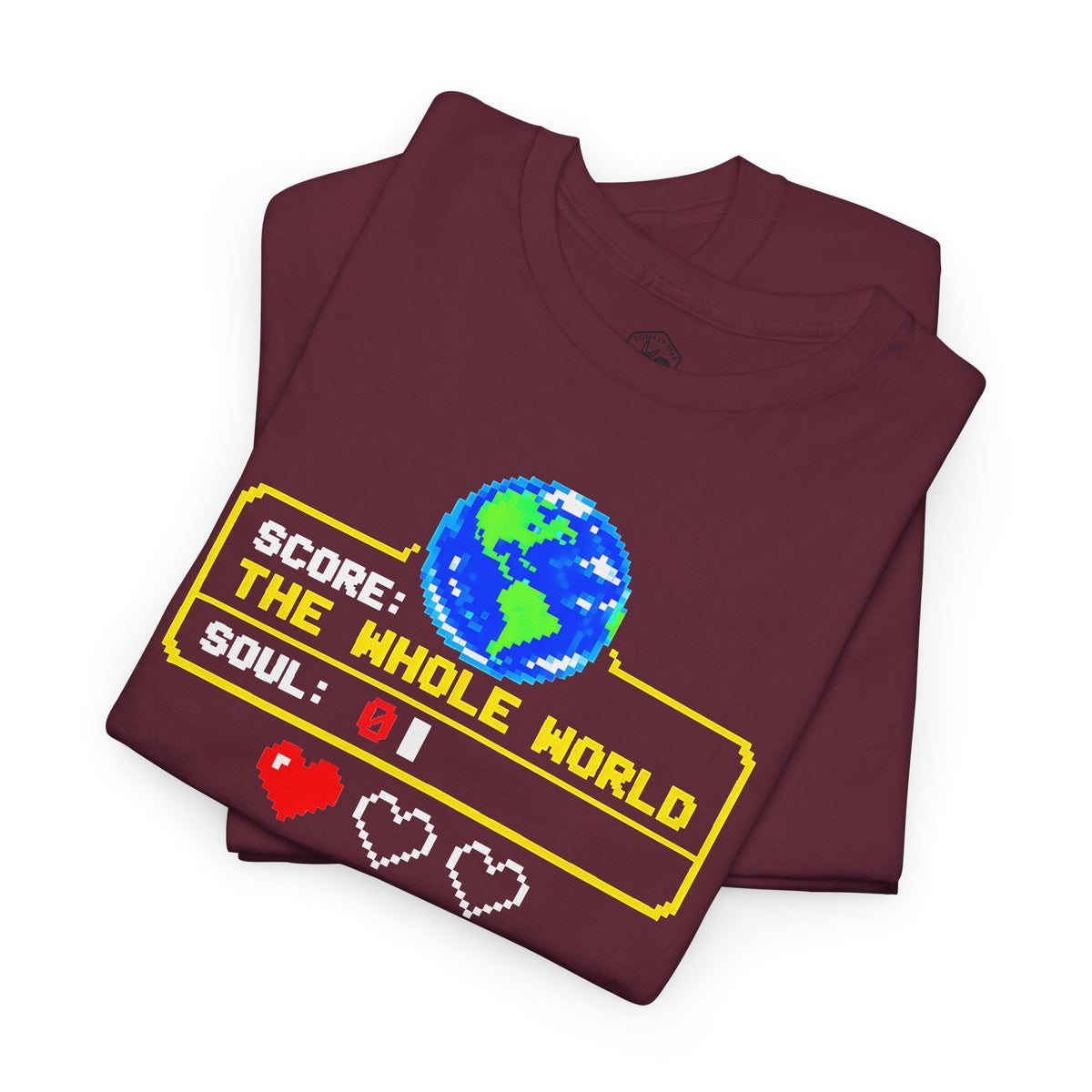 Gain the World Arcade High Score T-shirt – Donkey Talk graphic tee