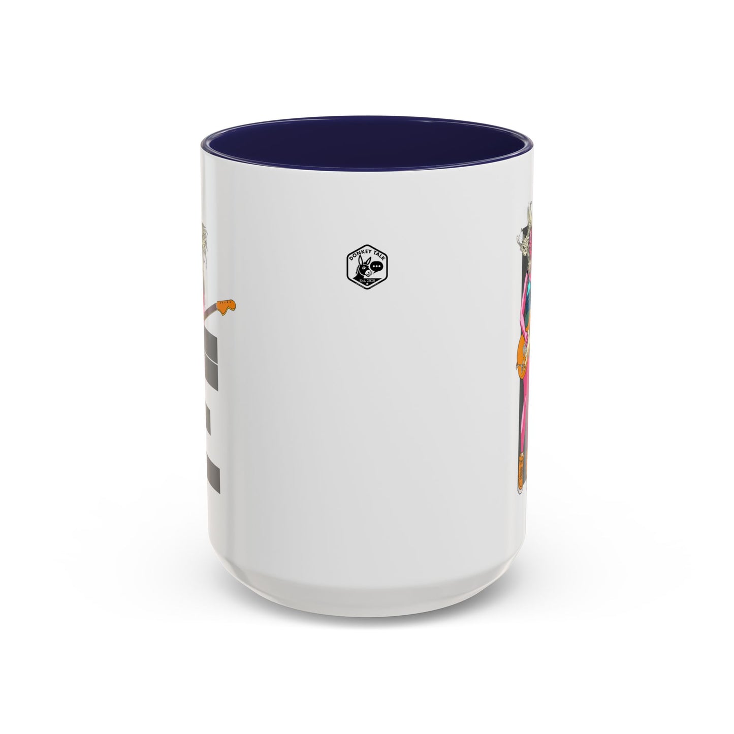 Coffee Mug — Colorful Guitarist Rock Music Accent Mug (11oz & 15oz)