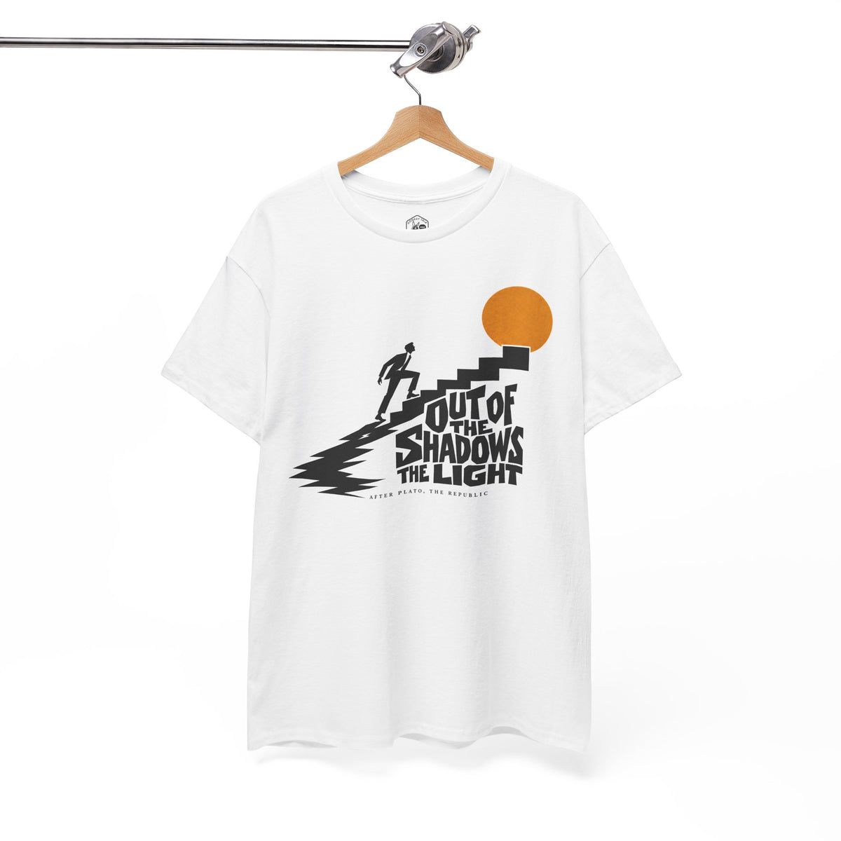 Out of the Shadows Into the Light Plato T-shirt – Donkey Talk graphic tee